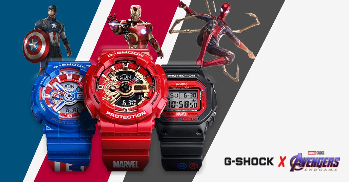 G Shock x Marvel Avengers SOUL4STREET