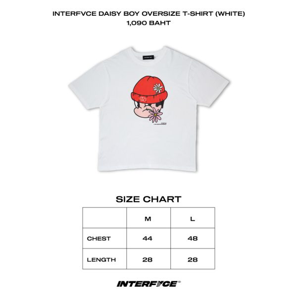 INTERFVCE F/W 2023 Daisy Boy Oversize T-Shirt - Image 5