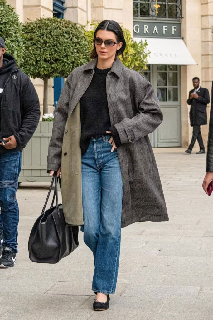 Kendall Jenner with “Marlo 17 Bag” (2025)